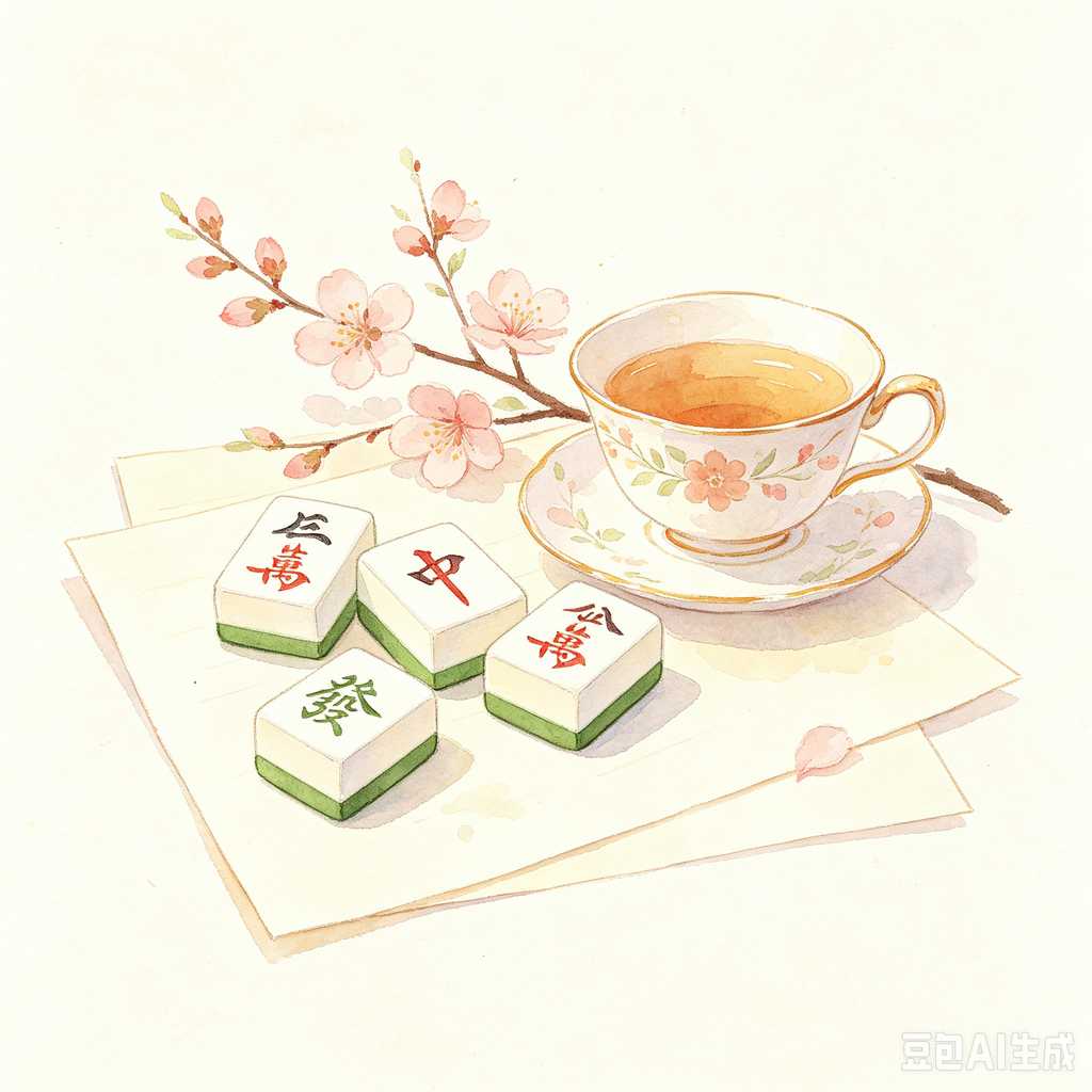 limited color mahjong set