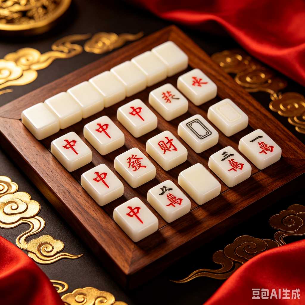 desktop decoration mahjong set
